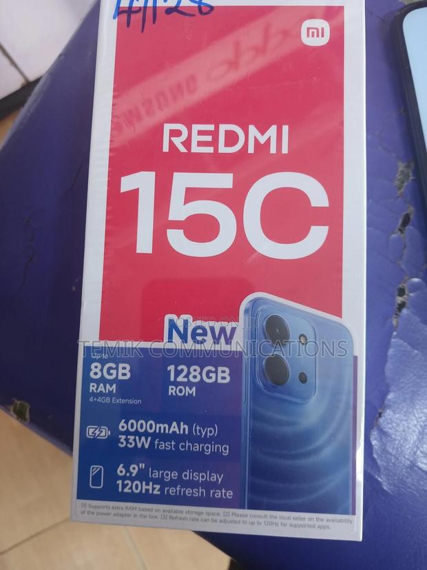 New Mobile Phone 128 GB Black