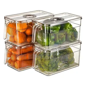 Acrylic Fridge Containers With Handle 5ltr Nm