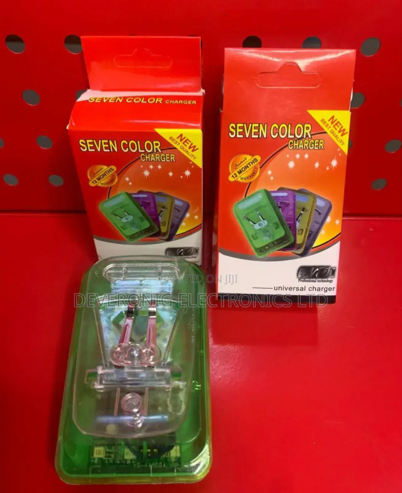 *Seven Colour Universal Charger