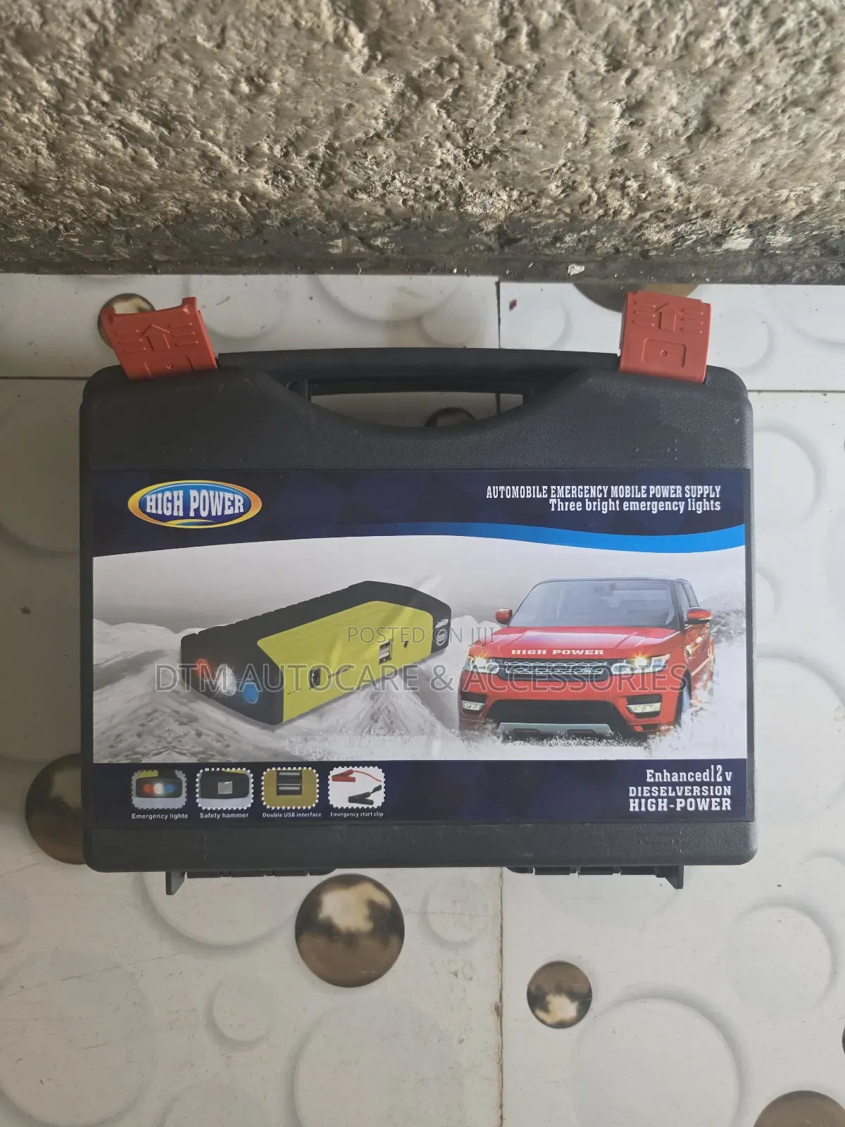 High Power Jump Starter
