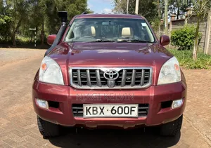 Toyota Land Cruiser Prado 3.0 D-4D 5dr 2007 Red