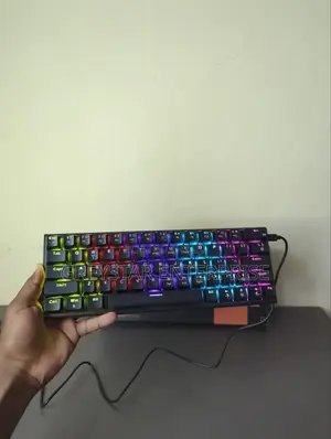 61 Keys Mini Pc Mechanical Gaming Keyboard RGB Backlit
