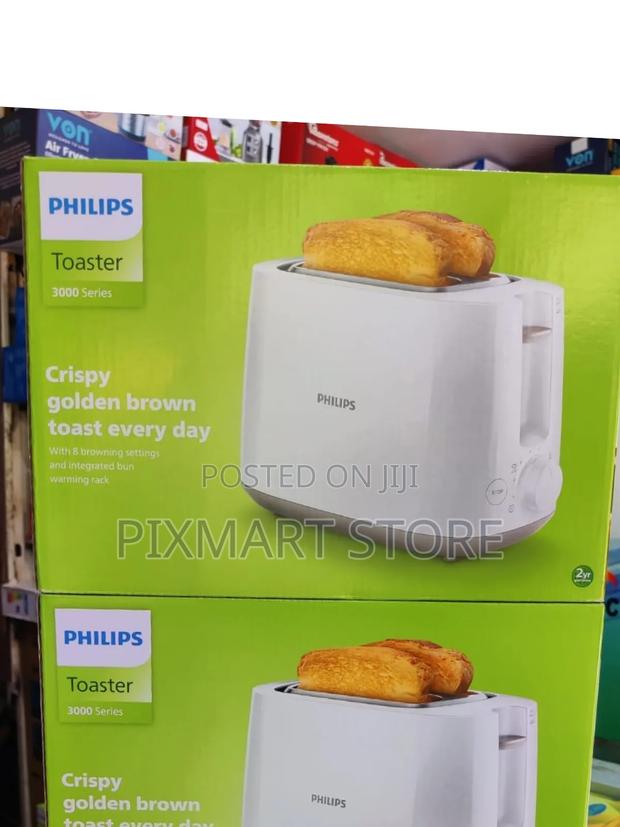 Philips 2-Slice Bread Toaster – Fast Even Toasting