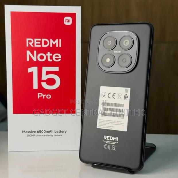 New Xiaomi Redmi Note 15 Pro 512 GB Black