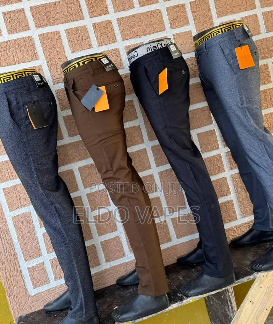 Khaki Trousers (Soft Material) - Zagani