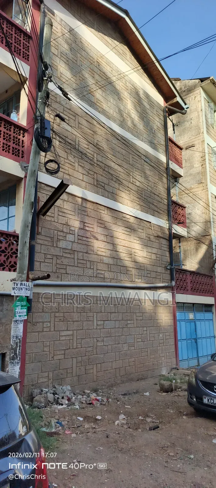 Furnished 3bdrm Block of Flats in Trm Drive Estate, Kinoo for sale