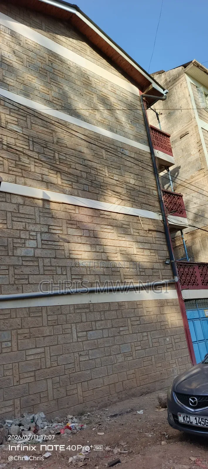 Furnished 3bdrm Block of Flats in Trm Drive Estate, Kinoo for sale
