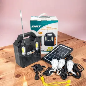 Dat at-9028b Energy Efficient Led Home Solar Lighting System Kit