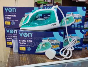 Von Steam Iron Fast Heat Non-Stick Soleplate - thumbnail 2