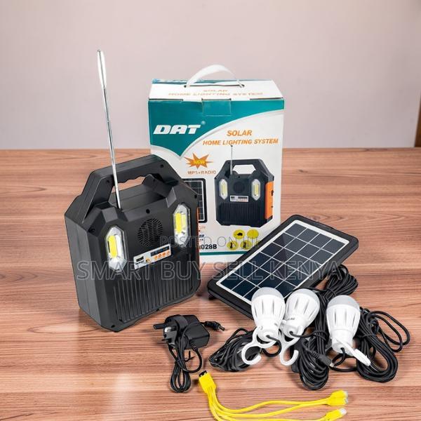 Dat at-9028b Multi-Purpose Led Home Solar Lighting System Kit - main view