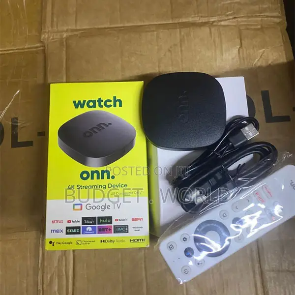 Onn Google Tv Streaming Box – Voice Remote Included