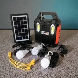 Dat at-9028b Bluetooth Audio Home Solar Lighting System Kit