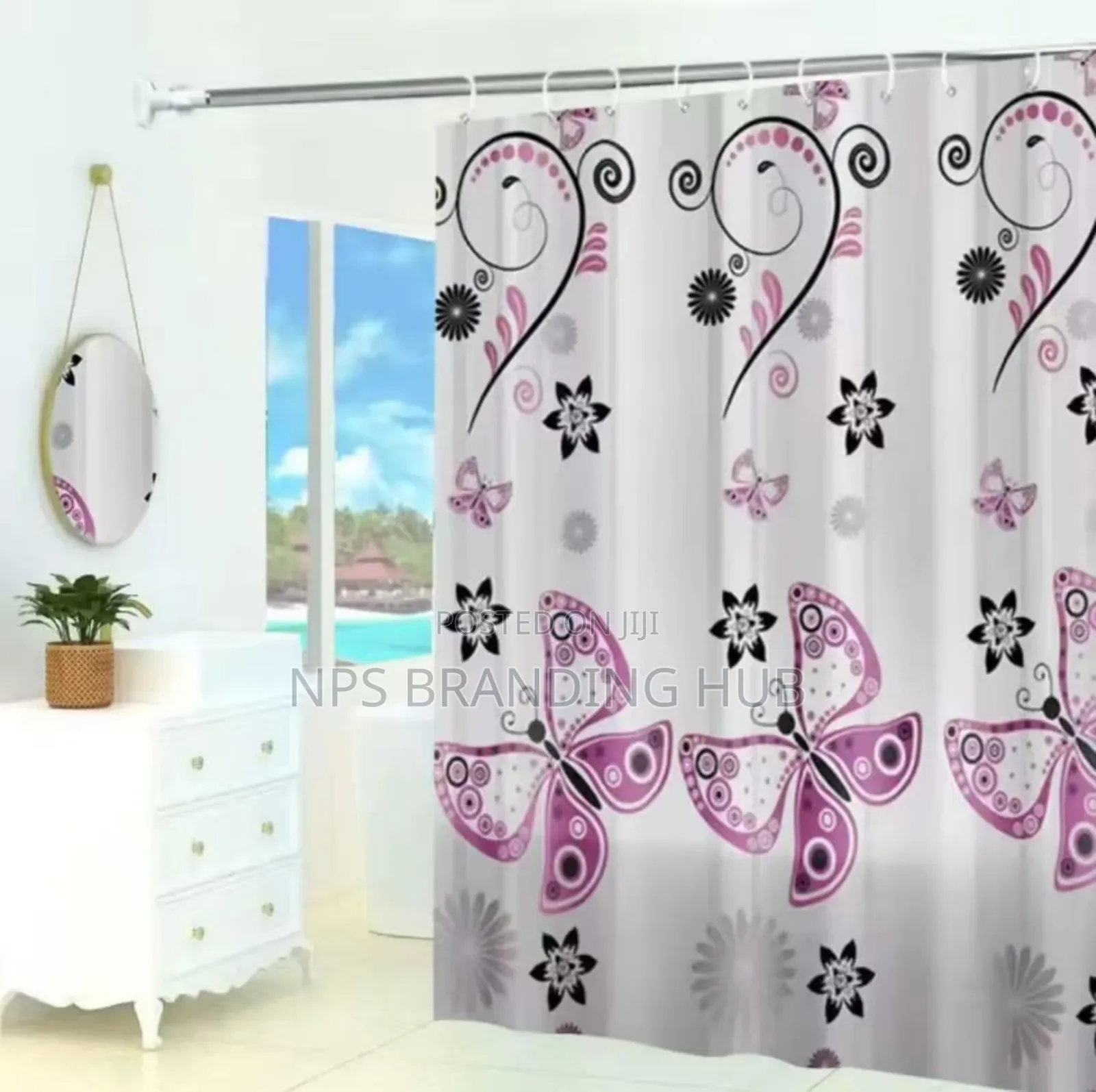 Shower Curtains. 180*200cm Nm