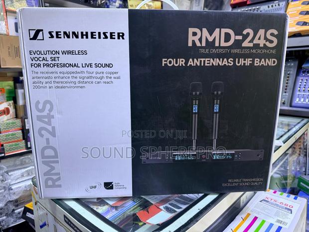 Sennheiser Rmd-24s 2 In 1 Wireless Microphone