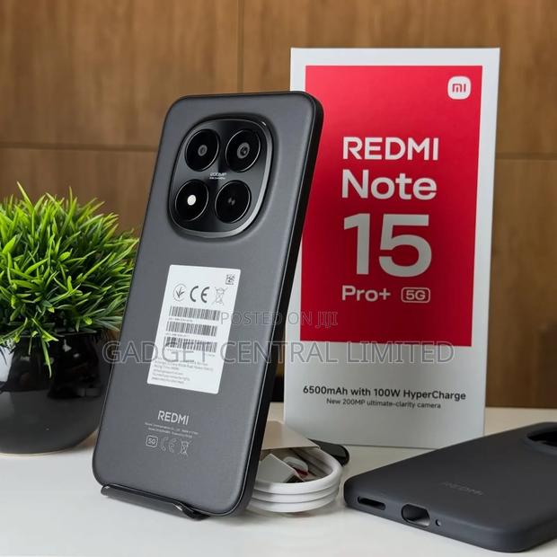New Xiaomi Redmi Note 15 Pro+ 256 GB Black