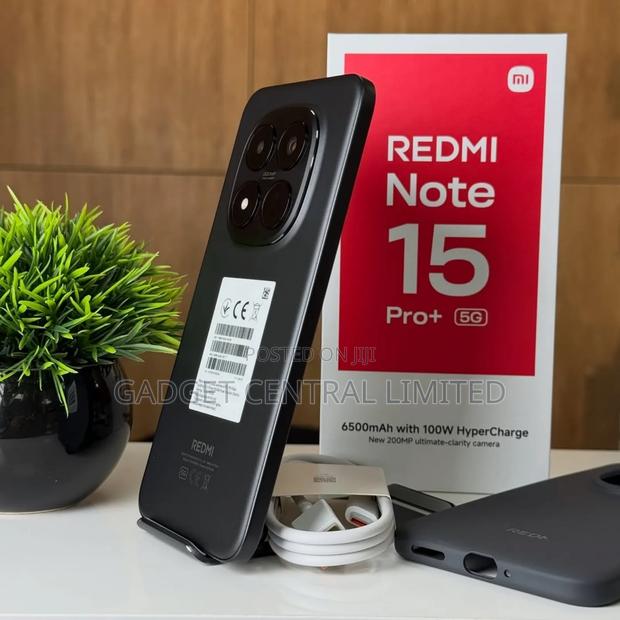 New Xiaomi Redmi Note 15 Pro+ 256 GB Black - thumbnail 2