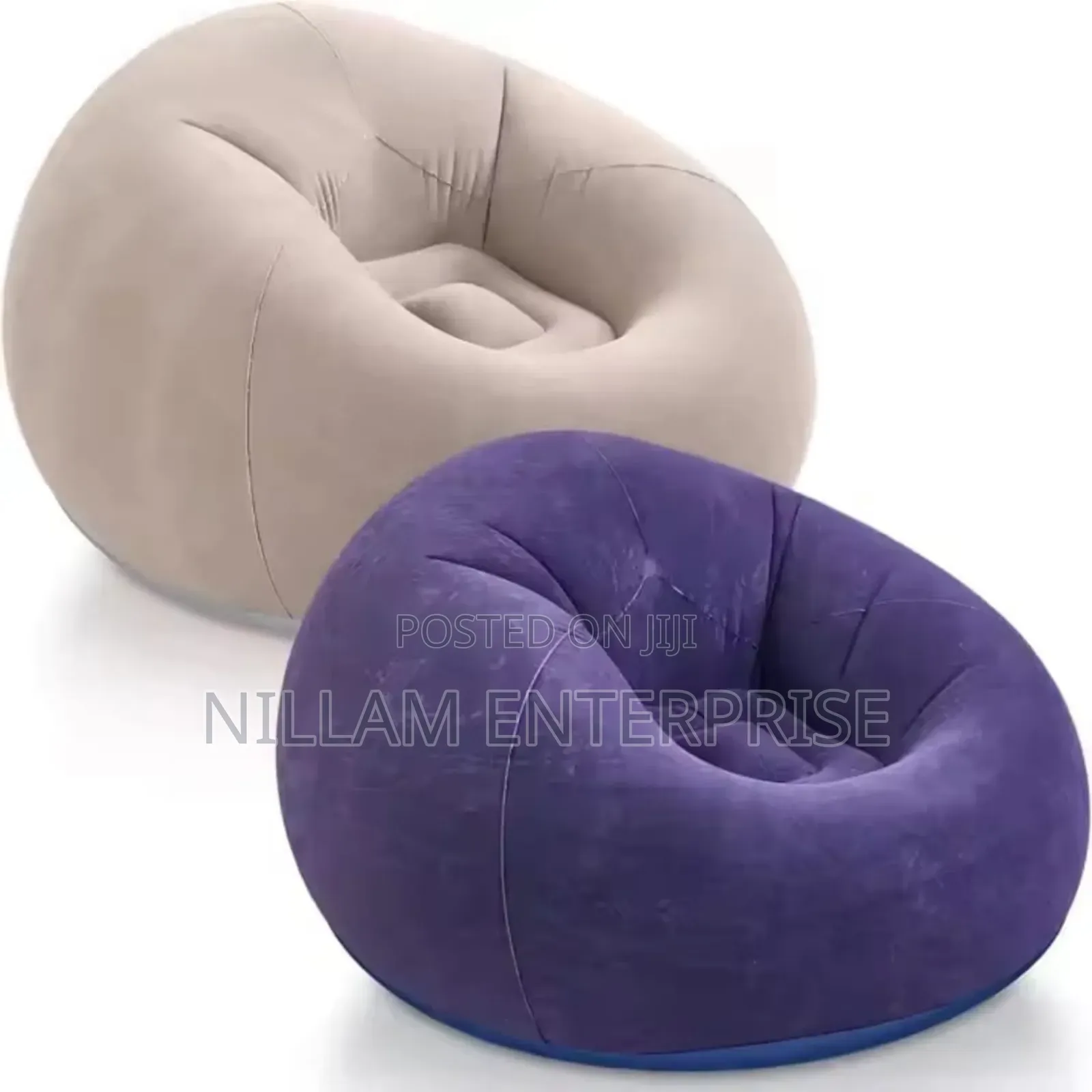 Large Lazy Inflatable Sofa Seat / Inflatable Bean Bag