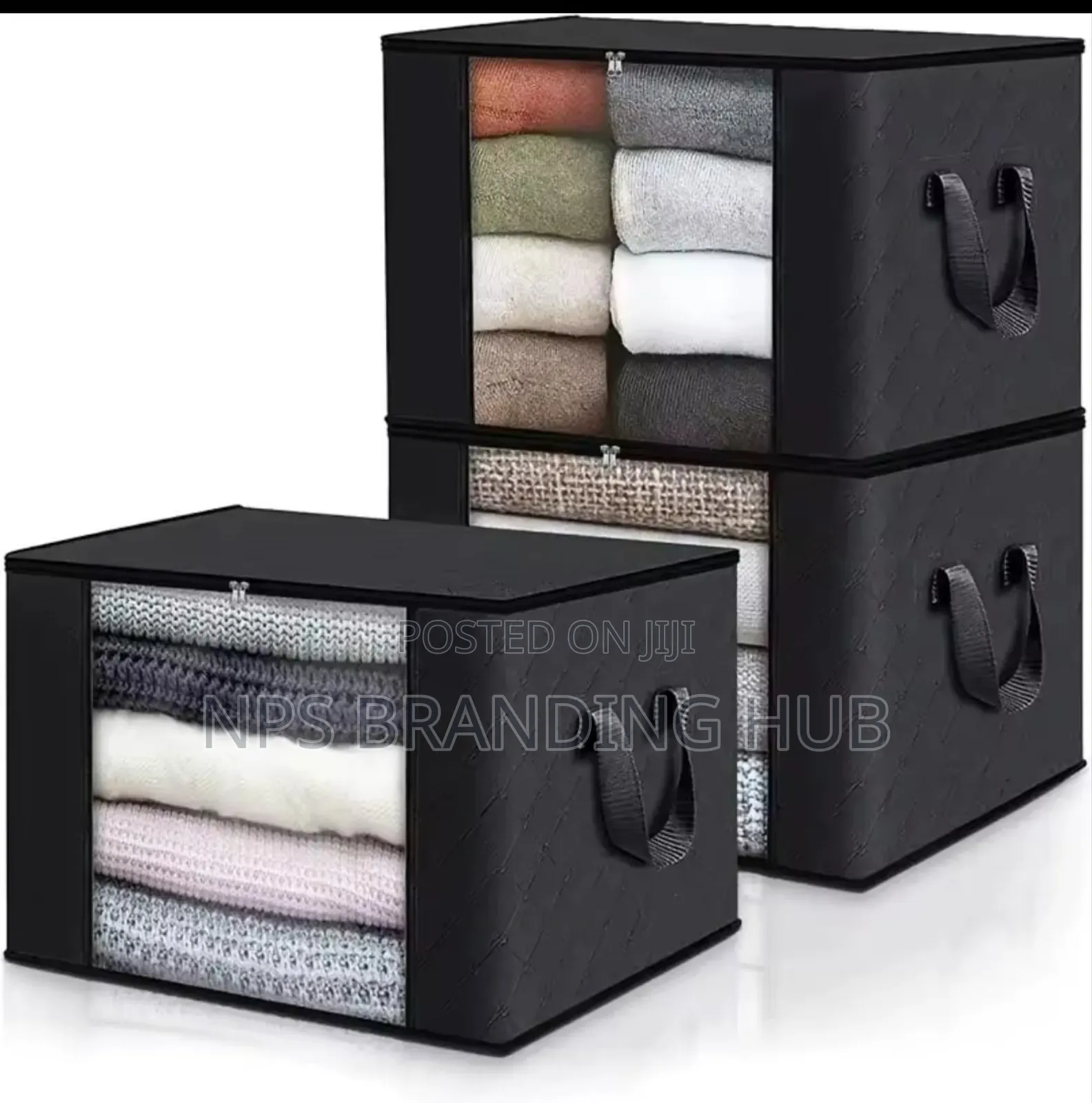 Canvas Quilt /Clothing Storage Organizer 60cm*40cm*35cm Nm