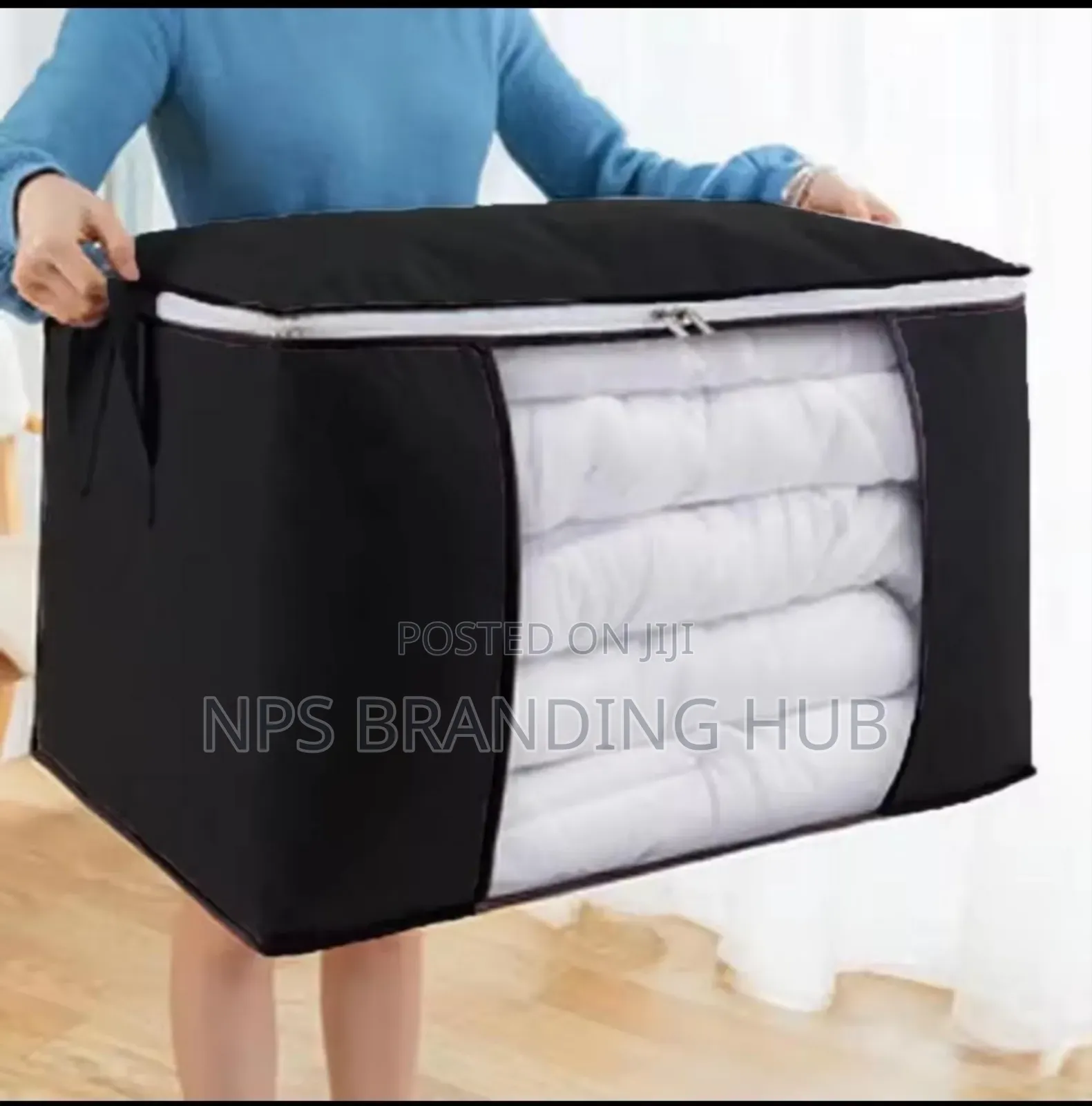 Canvas Quilt /Clothing Storage Organizer 60cm*40cm*35cm Nm