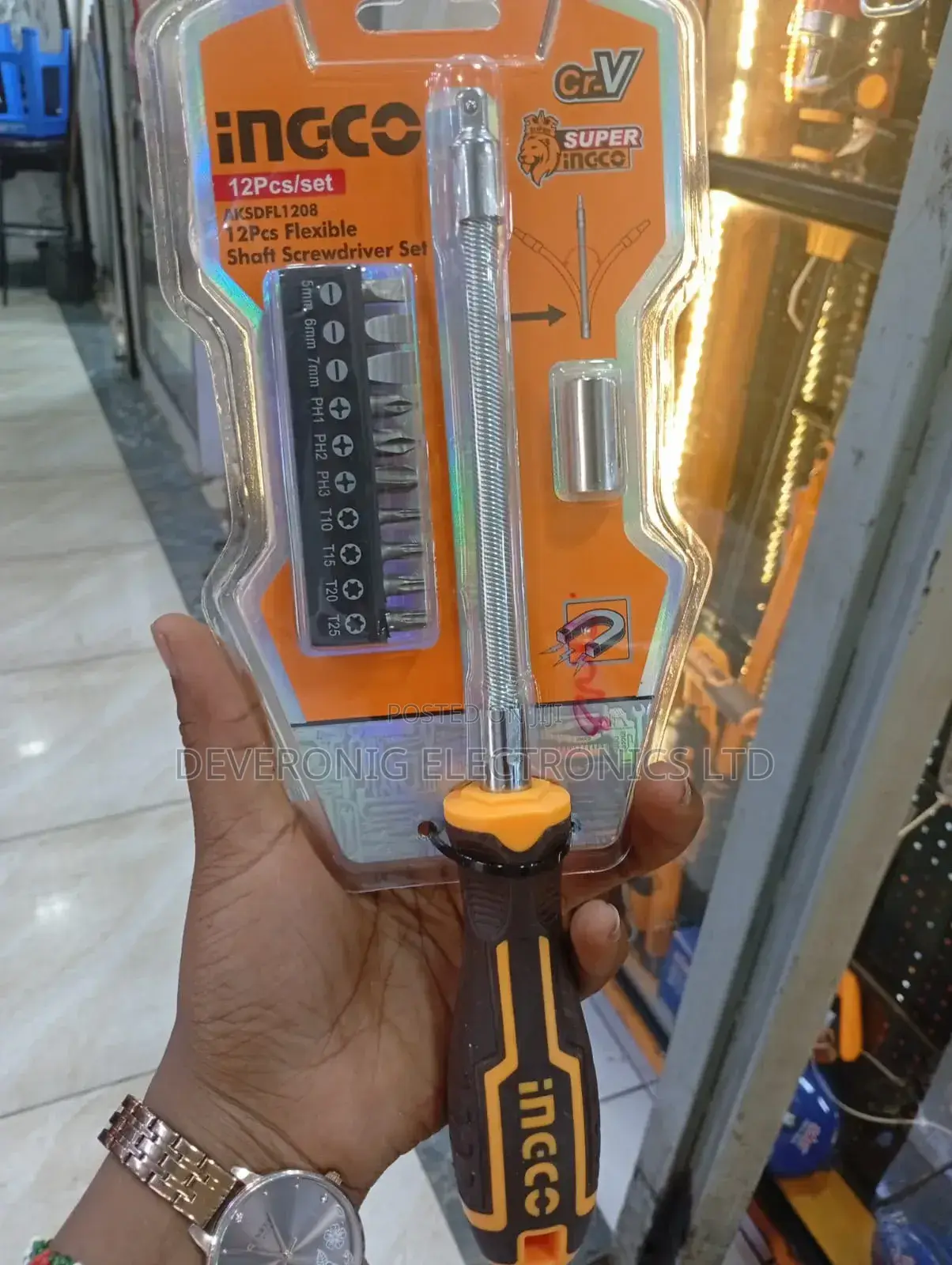 12pcs Shaft Screw Driver