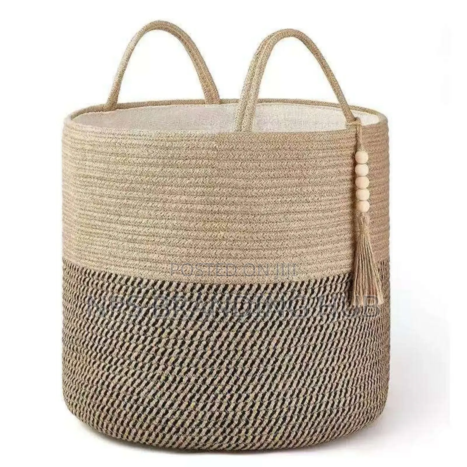 Wooven Decorative Laundry/Toys Basket Nm