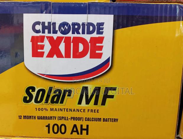 *Chloride 100ah Solar Battery - thumbnail 2
