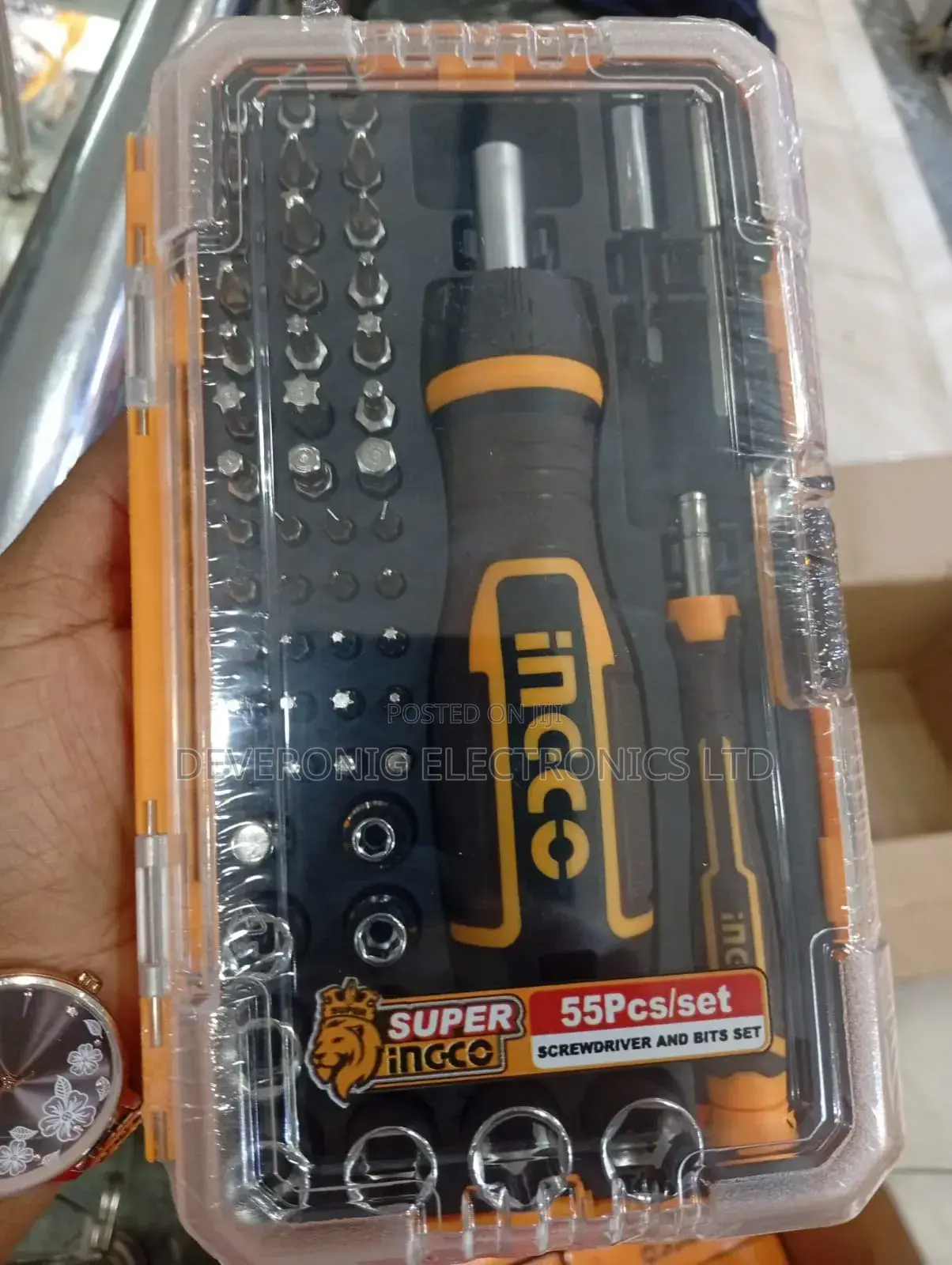 55pcs Screwdriver N Bits Set