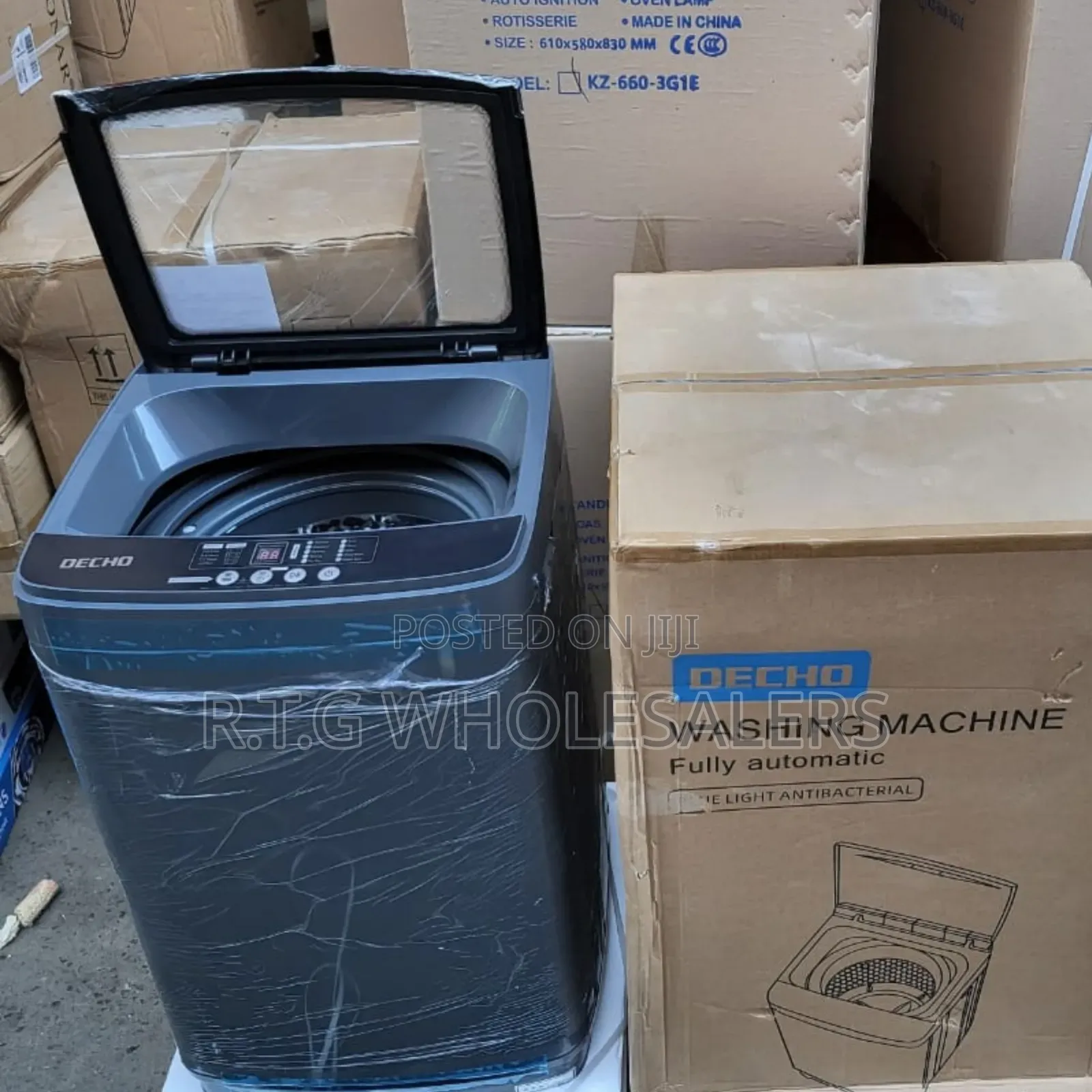Decho 8 Kg Top Load Washer With 2‐Year Warranty