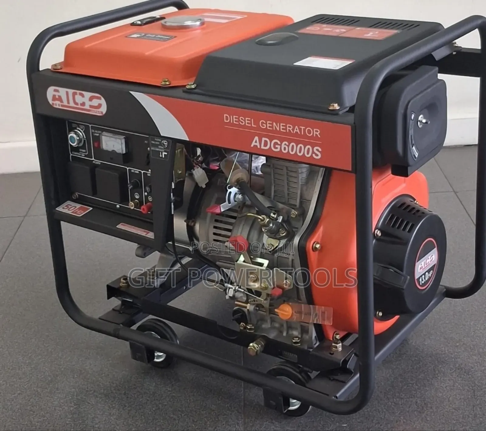 Adg6000s Aico Japan Diesel Generator Air Cooled Rated 7.5kva Open Type