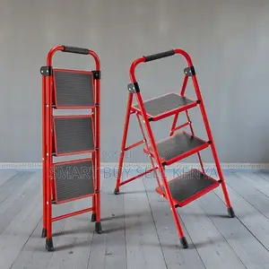 3 Step Foldable Kitchen Ladder Anti-Slip, Lightweight and Portable