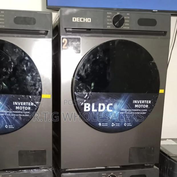 Decho 10 Kg Front‐Load Laundry Machine With Digital Controls - main view