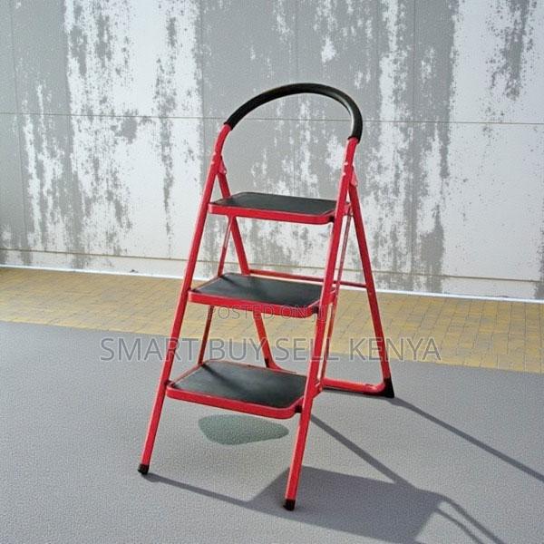 3 Step Foldable Ladder Lightweight Kitchen and Household Step Tool