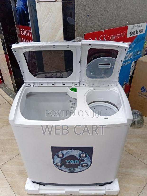 Von 13kg Twin Tub Laundry Washing Machine
