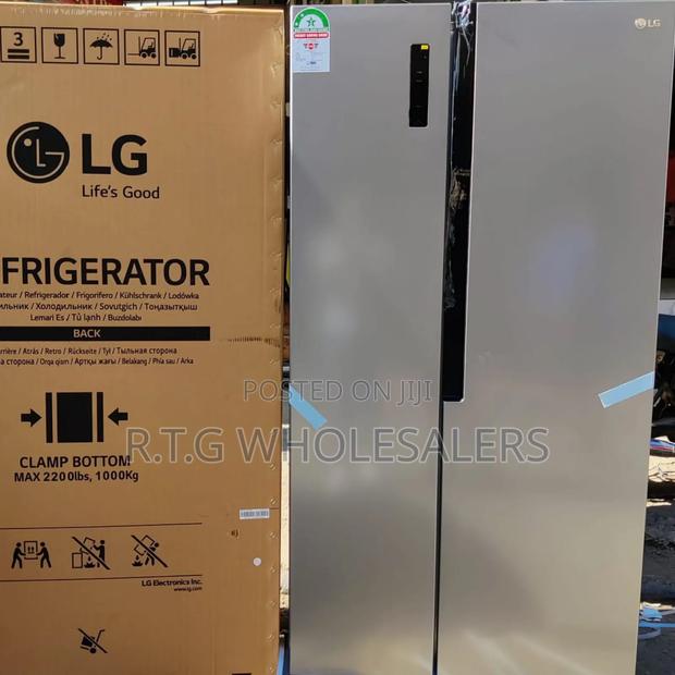Lg 519 L Side by Side Refrigerator With No Frost Tech