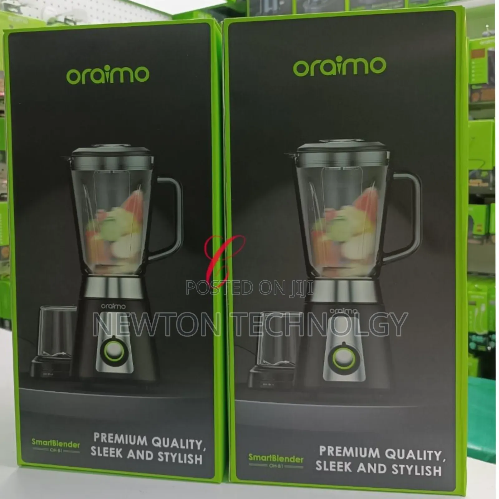 Oraimo Smart Blender Oh-B1 1.5l *With Glass* Speeds Control Blender