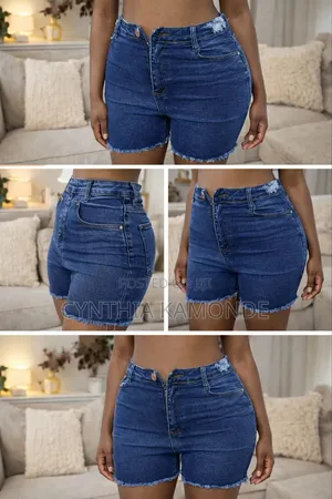 Elite Shape Denim Shorts