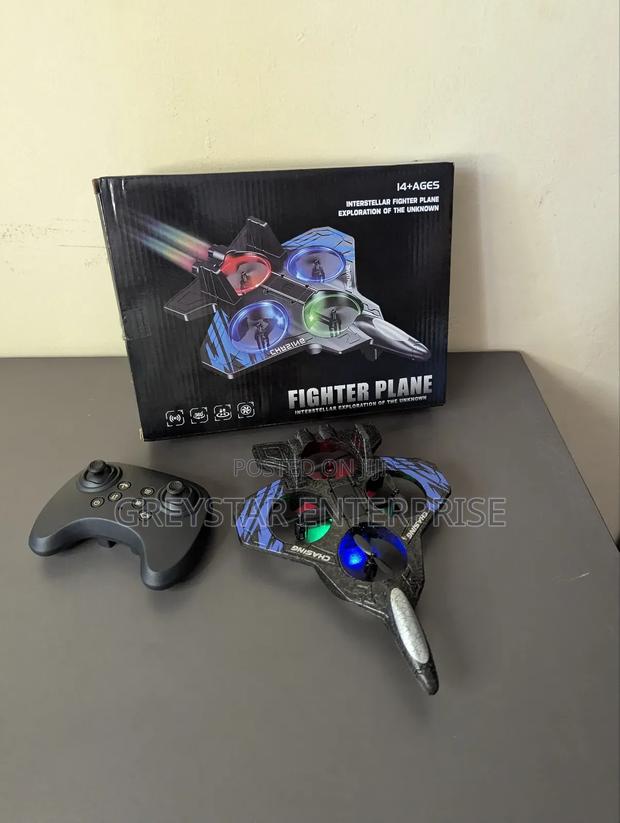 2.4ghz Rc Kids Toy Drone Helicopter Fighter Jet Toy Gifts