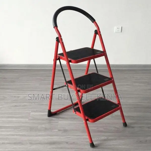 Compact 3-Step Design 3 Step Foldable Non-Slip Ladder Stepladder