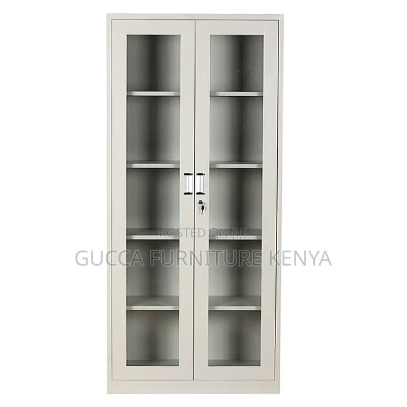 2-glass Door Office Steel Filling Cabinet
