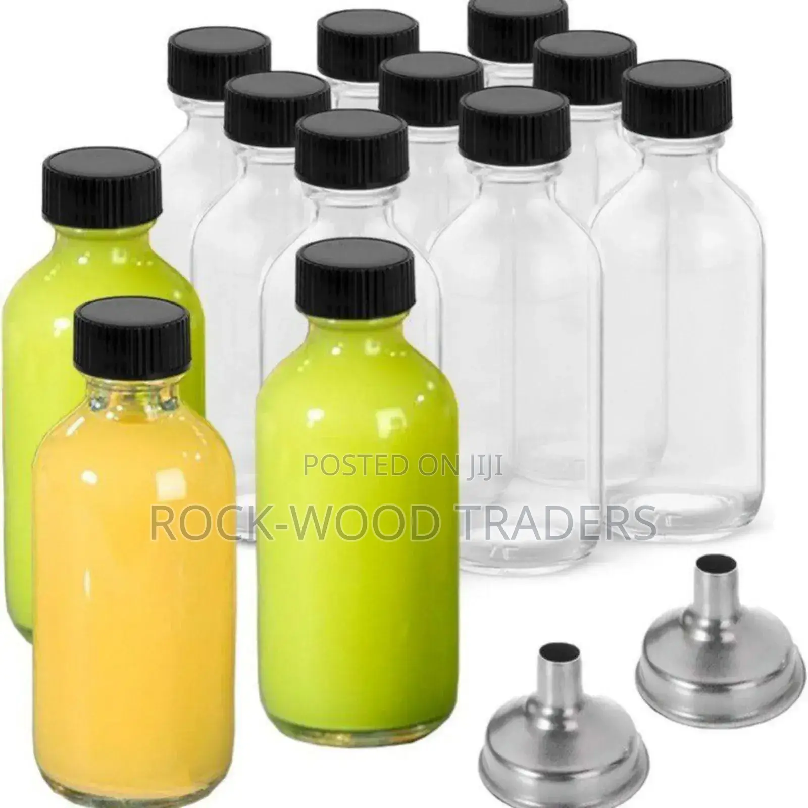 Ginger Shots Glass Bottle
