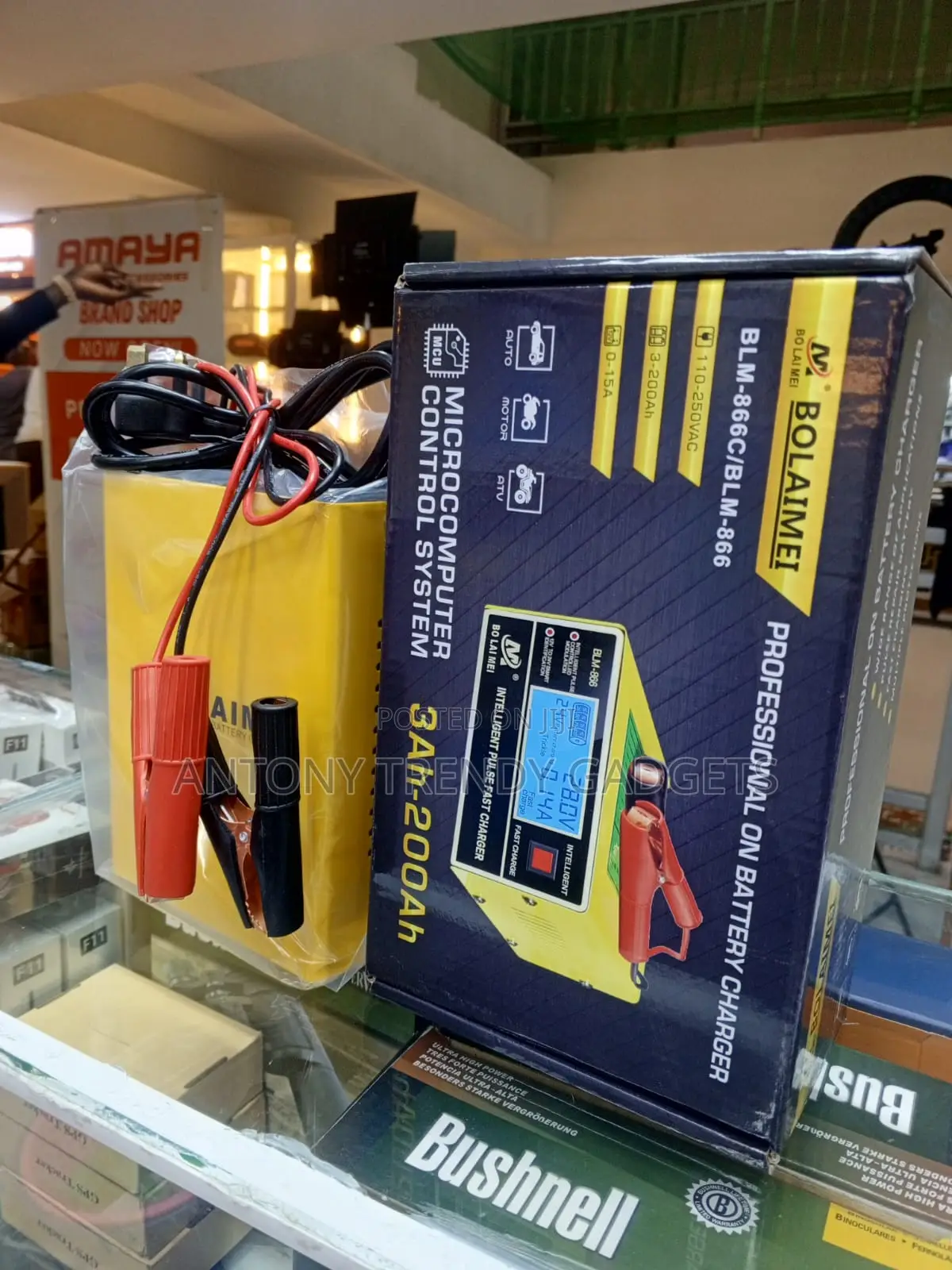 Fast Battery Charger Blm-866c For 3ah–200ah Lead-acid