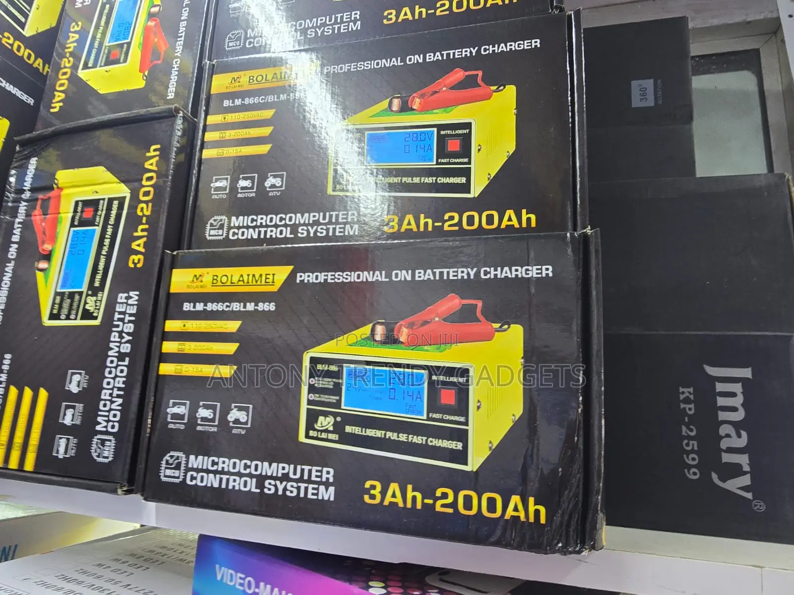 Fast Battery Charger Blm-866c For 3ah–200ah Lead-acid