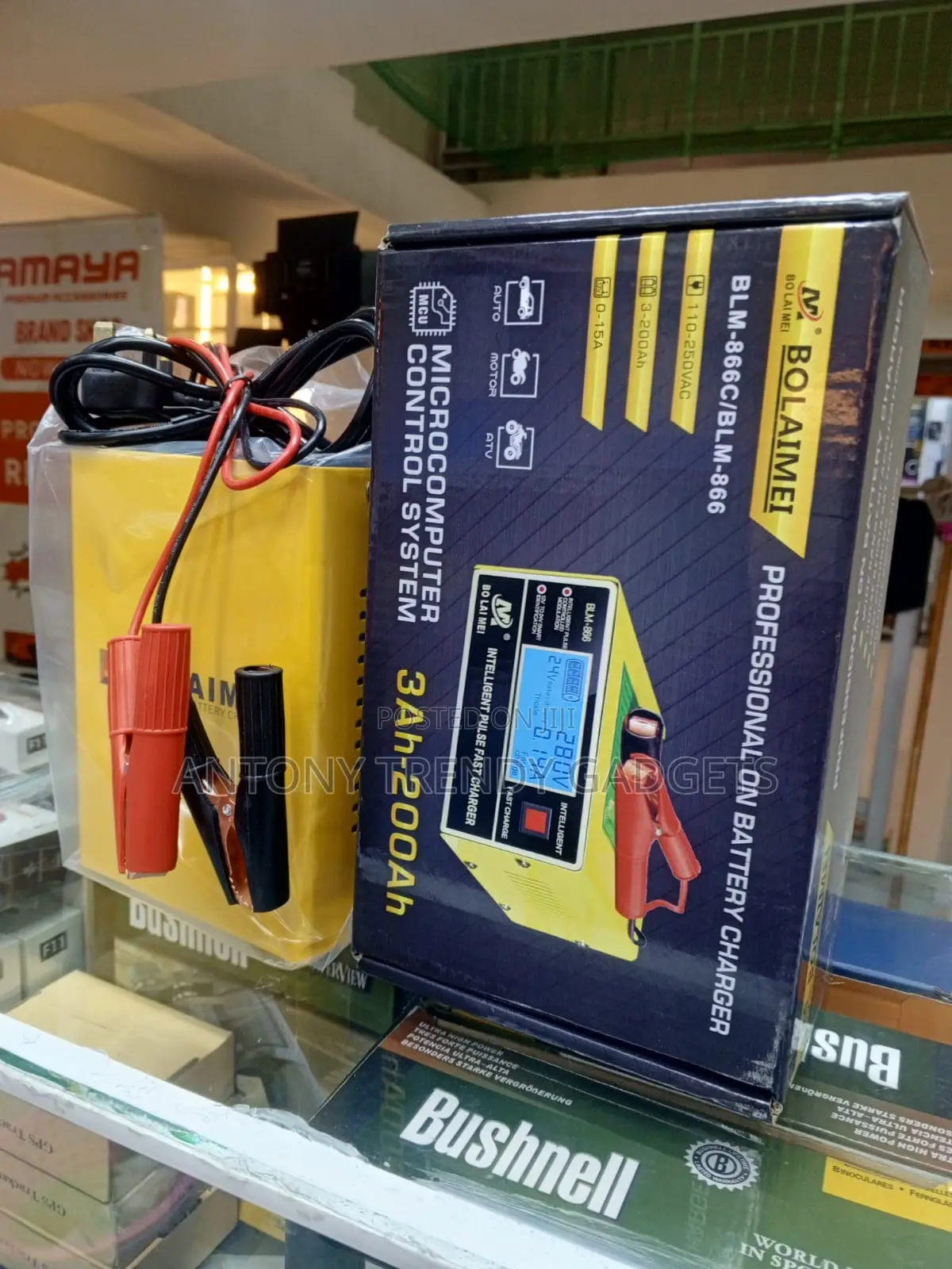 Blm-866c Microcomputer Controlled Battery Charger With Safety