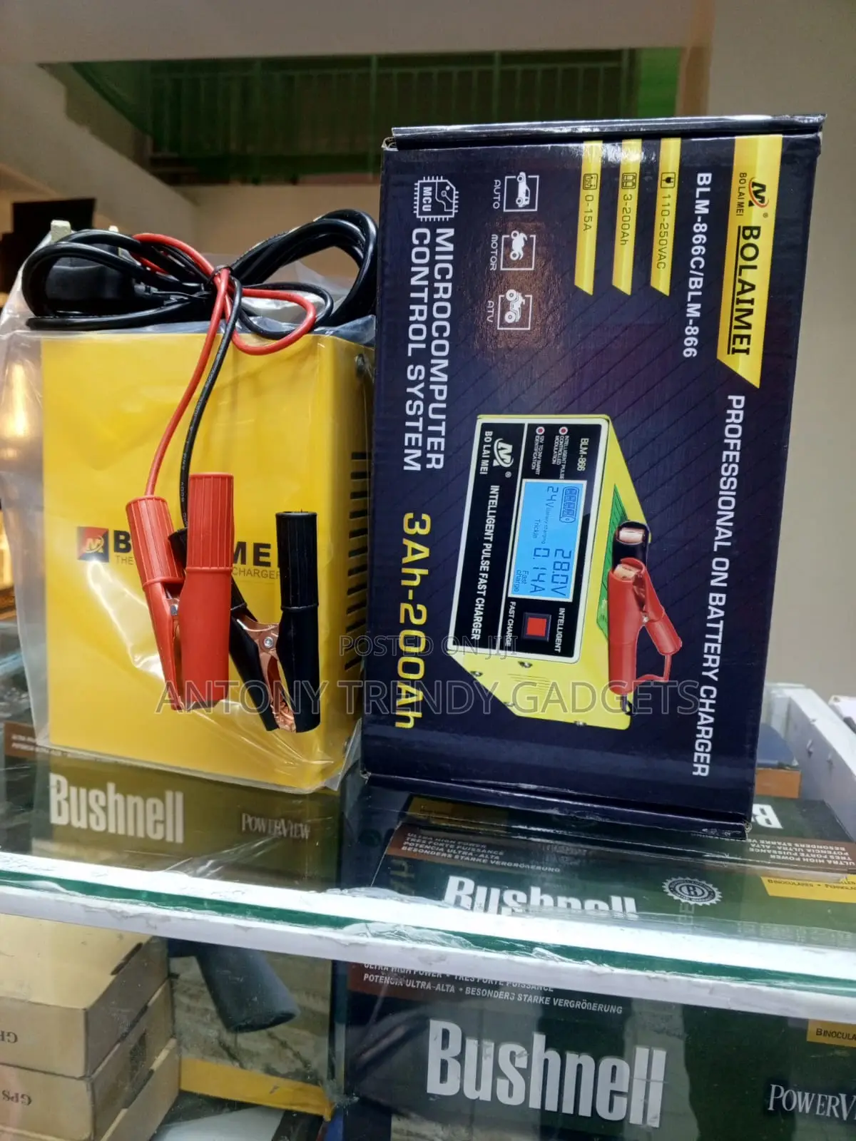 Blm-866c Microcomputer Controlled Battery Charger With Safety