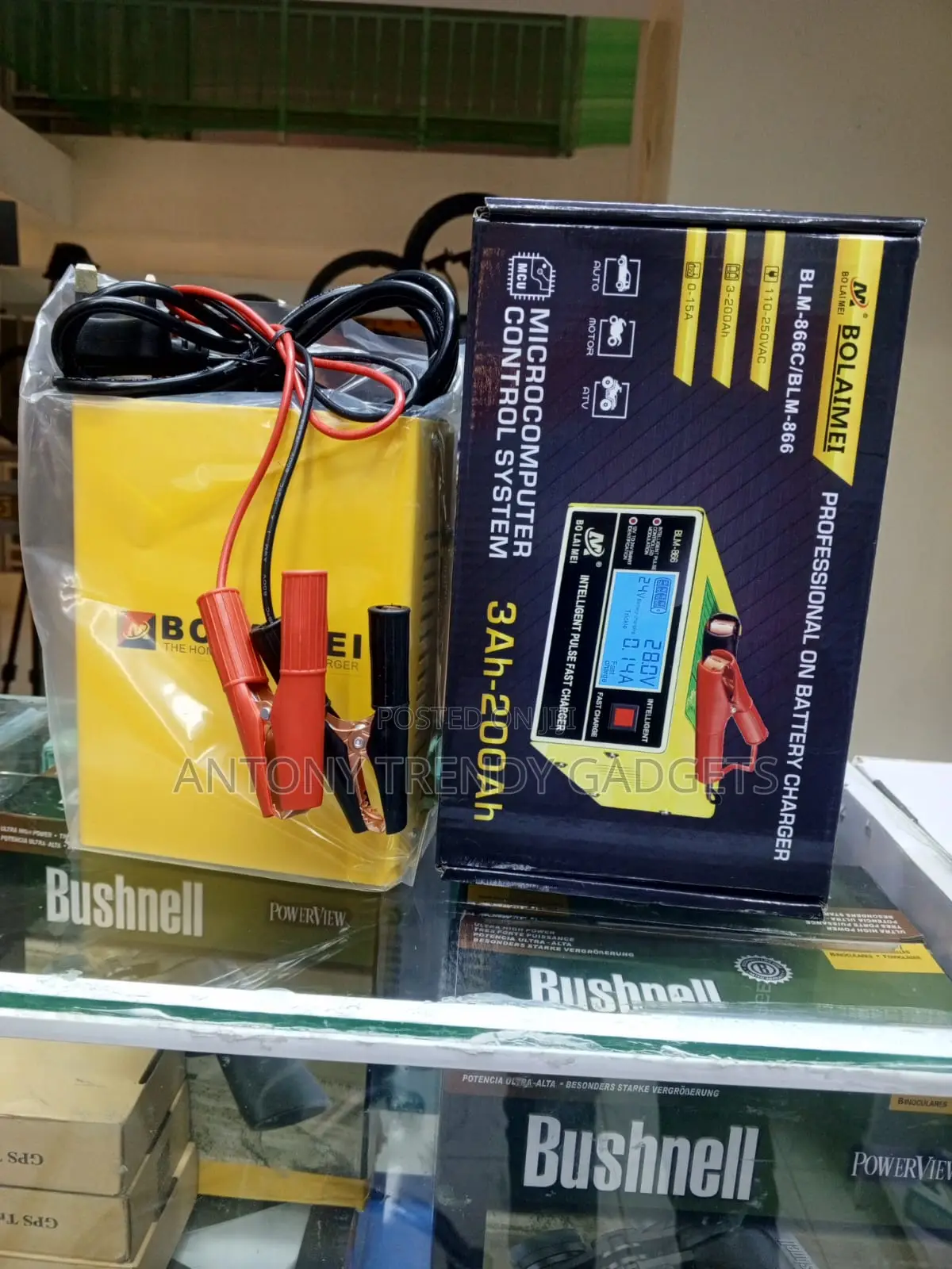 Blm-866c Microcomputer Controlled Battery Charger With Safety