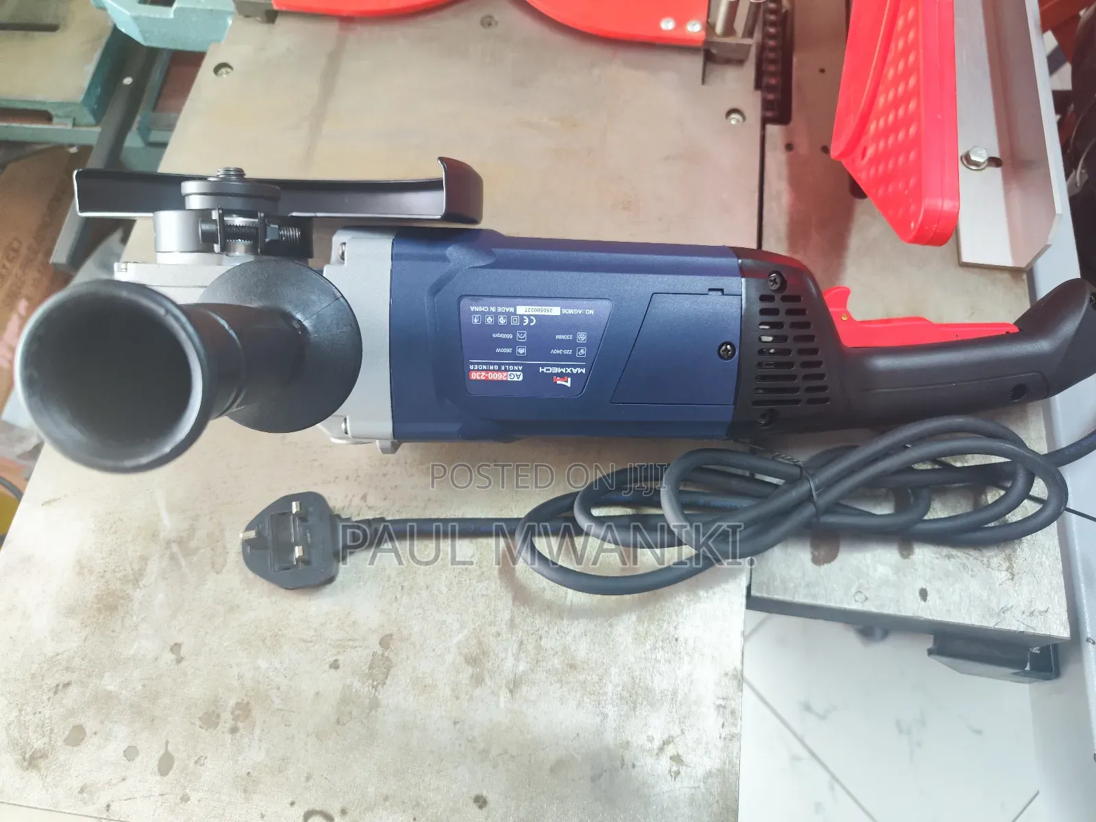 Original Maxmech 9inch Grinder With Guard