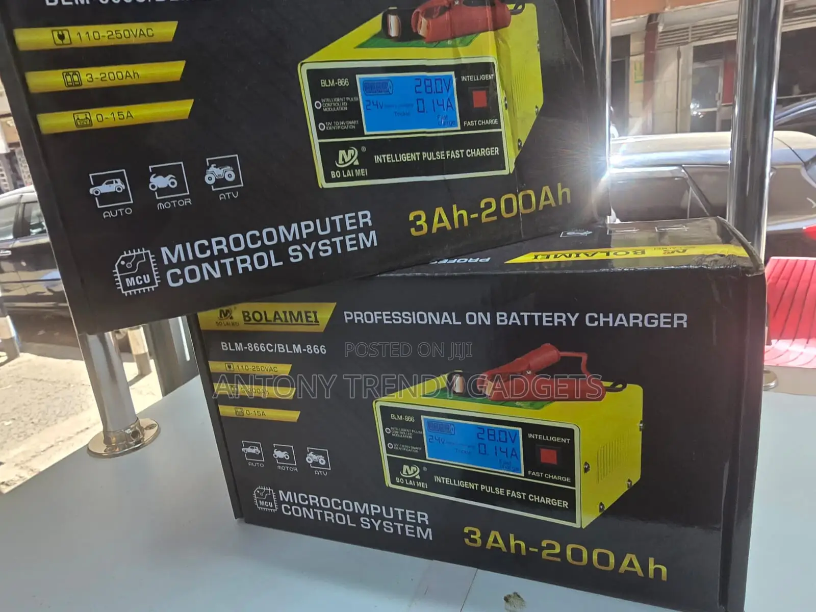 Bolaimei Blm-866c/Blm-866 Intelligent Pulse Fast Battery Charger