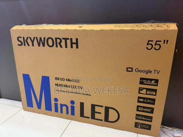 Skyworth 55 Inch Qd-Miniled Google Smart Tv 55x6600h – Ultra Hd,