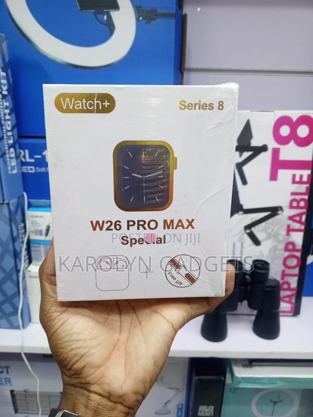 W26 Pro Max Smartwatch 44mm With Wireless Earbuds Combo - thumbnail 2