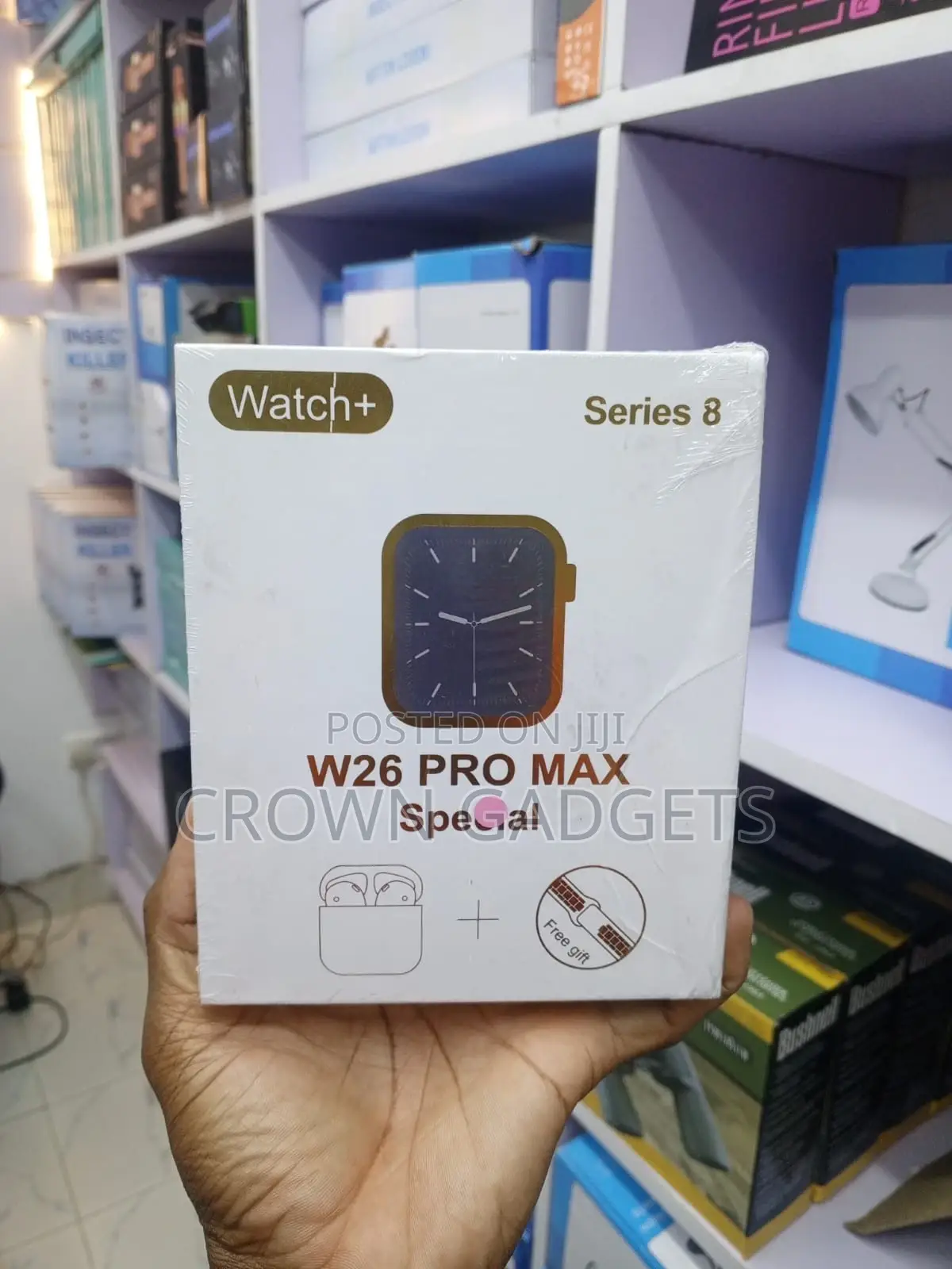 W26 Pro Max Series 8 Smartwatch With Fitness Health Tracking